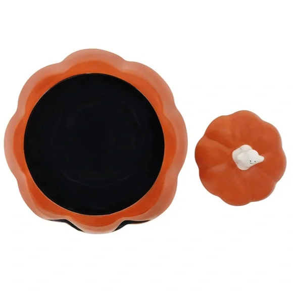 NWT Celebrate Together™ Halloween Ceramic Jack-'O'-Lantern Candy Bowl Home Decor - Picture 5 of 11